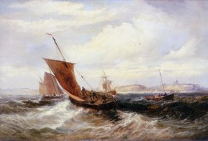 Barra de Tynemouth de Samuel Calvert